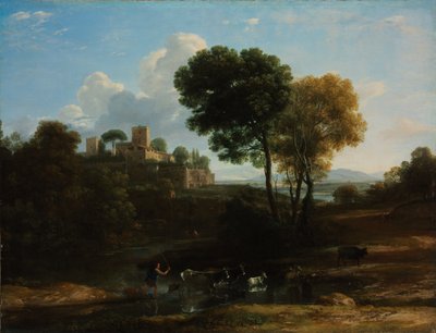 Villa in der römischen Campagna von Claude Lorrain